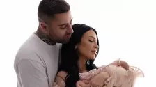 Francisca și TJ Miles și-au botezat fetița în secret. Primele imagini de la eveniment