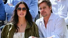 Brad Pitt, ținută surprinzătoare într-o escapadă romantică la Paris, alături de iubita lui, Ines de Ramon. Cum a fost surprins de paparazzi