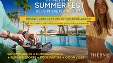 Therme București redeschide cea mai mare plajă urbană din Europa și lansează Therme Summer Fest: 100 de zile de vară ca un festival