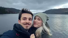 Andrei Leonte, primul câștigător X Factor, s-a căsătorit. Imagini superbe de la nunta cu Laura Popa: "A fost cu de toate"