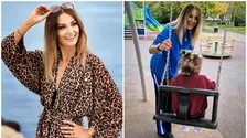 Anca Țurcașiu a surprins-o pe nepoata ei, Zoe, într-o ipostază adorabilă: "Dragostea mea"