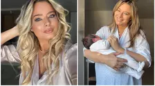 Laura Cosoi și fiica ei nou-născută, Nina, au fost externate. Surpriza de care au avut parte acasă