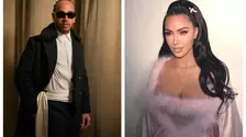Kim Kardashian și Lewis Hamilton, imagini rare din vacanța tropicală alături de familie
