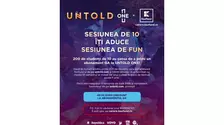 UNTOLD premiază performanța academică și anul acesta prin campania „Student de 10”. 200 de studenți cu media 10 în sesiunea de vară vor primi abonamente General Access gratuite la UNTOLD ONE