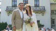 Ana-Maria Brânză, noi imagini de la nuntă. Sportiva s-a căsătorit într-un cadru romantic