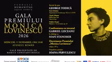 Gala Premiului „Monica Lovinescu“ 2026
