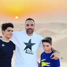 Tiriac Jr si copiii