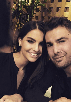 Adi Mutu și Sandra Mutu