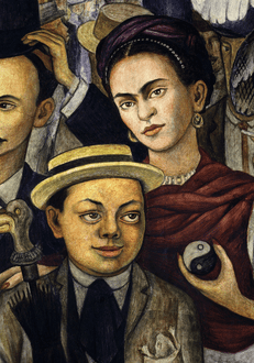 Frida Kahlo şi Diego Rivera
