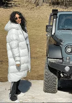 Mihaela Radulescu la munte