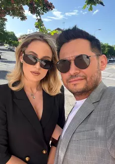 Mihai Rait si sotia sa