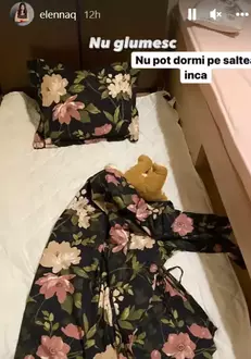 Elena Chiriac nu mai poate dormi in pat