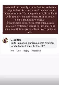 Oana Roman primele declaratii dupa ce a fost acuzata ca sta pe banii tatalui ei