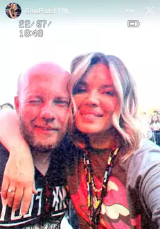 gina pistol si fratele ei