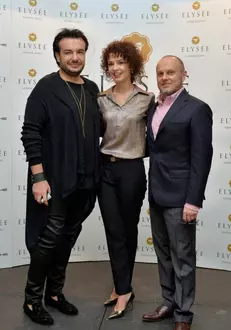 Razvan Ciobanu, Cristina Balan (Elysee Concept) si Sergio Momo