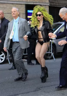 Lady Gaga, David Letterman si Bill Murray