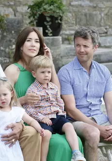 Printul Frederik si Printesa Mary