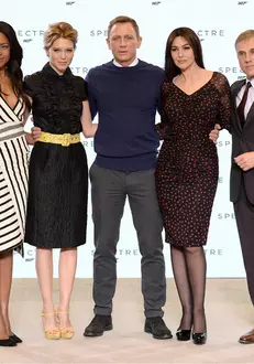 Naomie Harris, Lea Seydoux, Daniel Craig, Monica Bellucci si Christopher Waltz
