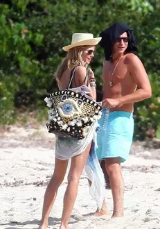 Heidi Klum si Vito Schnabel in St. Barts