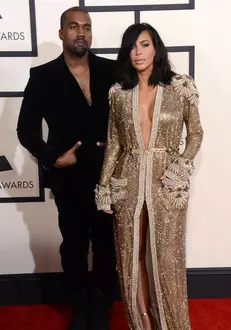 Kim Kardashian si Kanye West1