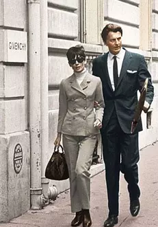 Audrey Hepburn si Hubert de Givenchy