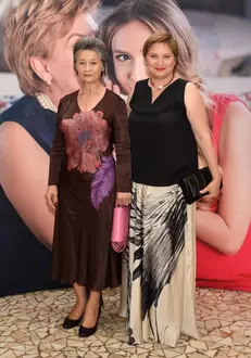 Cristina Stanciulescu (Ringier) si mama sa, Pascu Marieta