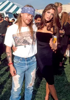 Axl Rose și Stephanie Seymour