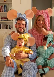 Shakira, Gerard Pique, Milan si Sasha