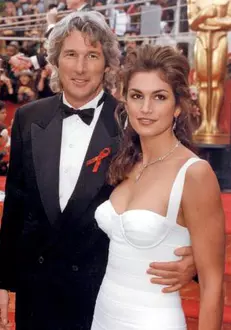 Richard Gere și Cindy Crawford