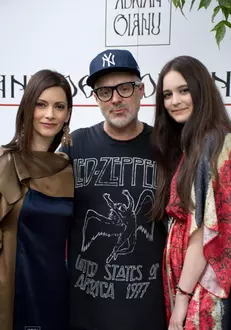 Adrian Oianu alaturi de Andreea Berecleanu si fiica ei, Eva