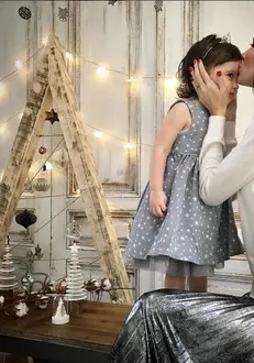 Anca Lungu și fiica ei