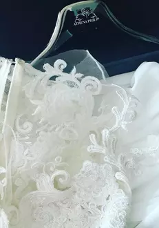 Andreea Balan s-a casatorit intr-o rochie de mireasa Athena Philip