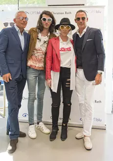 Christian Roth, Eric Domege, Vicentiu Oktavianus si Laura Lazar