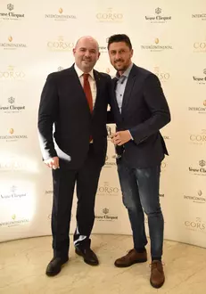 Lior Bebera (General Manager Hotel Intercontinental)si Ciprian Marica