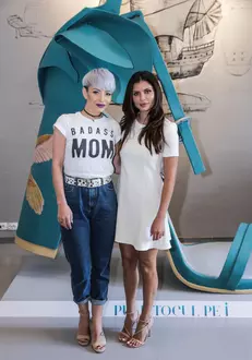 Giulia Anghelescu și Ileana Lazariuc