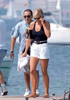 Iulie 1997 – Diana și Dodi Al Fayed în vacanță în Saint Tropez