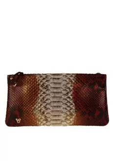 Geanta piele piton – clutch plic dama viviana ghibli perloro