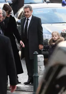 Nicolas Sarkozy, Carla Bruni şi fiica lor