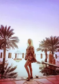 Loredana Groza, vacanta in Oman