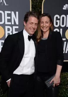 Hugh Grant și Anna Eberstein