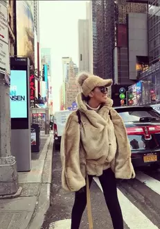 Adelina Pestrițu în New York