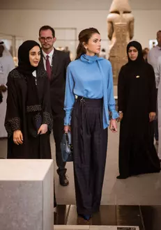 Regina Rania a Iordaniei în vizită în Abu Dhabi