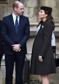 Kate Middleton, apariţie surpriză înainte de a naşte