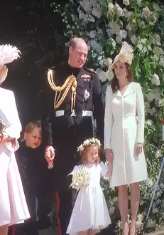 Kate Middelton, Prințul William și doi dintre copiii lor