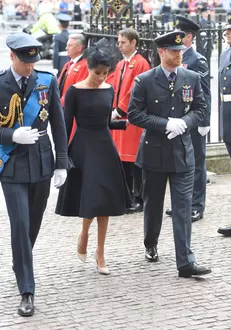 Meghan Markle, alături de Prinţul Harry şi Prinţul William