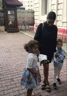 Traian Jr. şi Sofia Anais au început grădiniţa