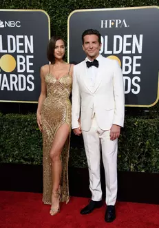 Irina Shayk Bradley Cooper Globurile de Aur 2019