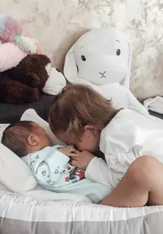 Andreea Bălan și George Burcea au doua fetite