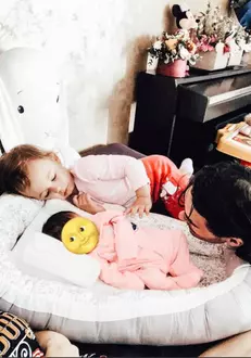 Fetițele Andreei Bălan