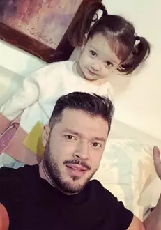 Victor Slav și fetița lui